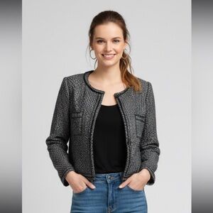 Olsenboye Tweed Blazer Jacket